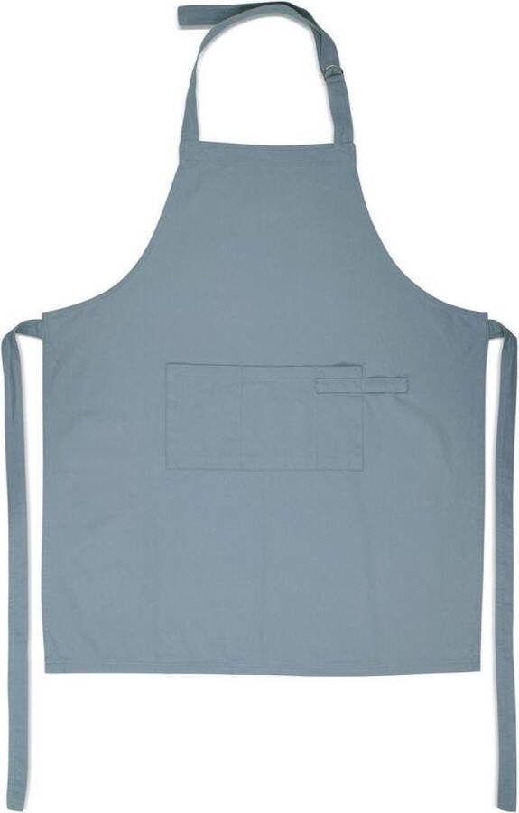 BYRKLUND Keukenschort Be a Cook 75x90 100% Katoen Blauw