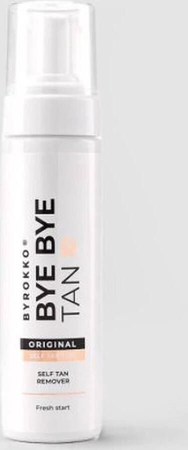 BYROKKO Bye Tan Verwijder jouw nep bruiner Voorbereider nieuwe tan SELF TAN REMOVER (200 ML)