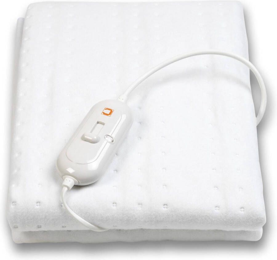 C-CARE Cresta Care KTS101 Elektrische Warmtedeken 1 persoons machine wasbaar cosy fleece 150 x 80 cm