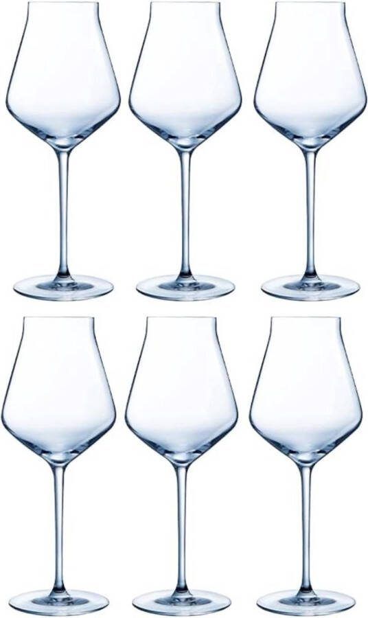 Chef & Sommelier Reveal Up Wijnglazen 400ml Kristalglas Ultra Transparant en Resistent 6 Stuks