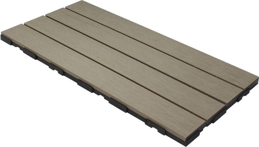 C-Wood Terrastegel composiet co-extrusie Beach click 30 x 60 cm