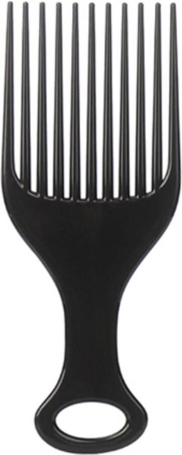 Cabantis Afrokam ND Styling Tool Wide Tooth Comb Kapper Kam Haar Kam Haar Accessoire – Zwart