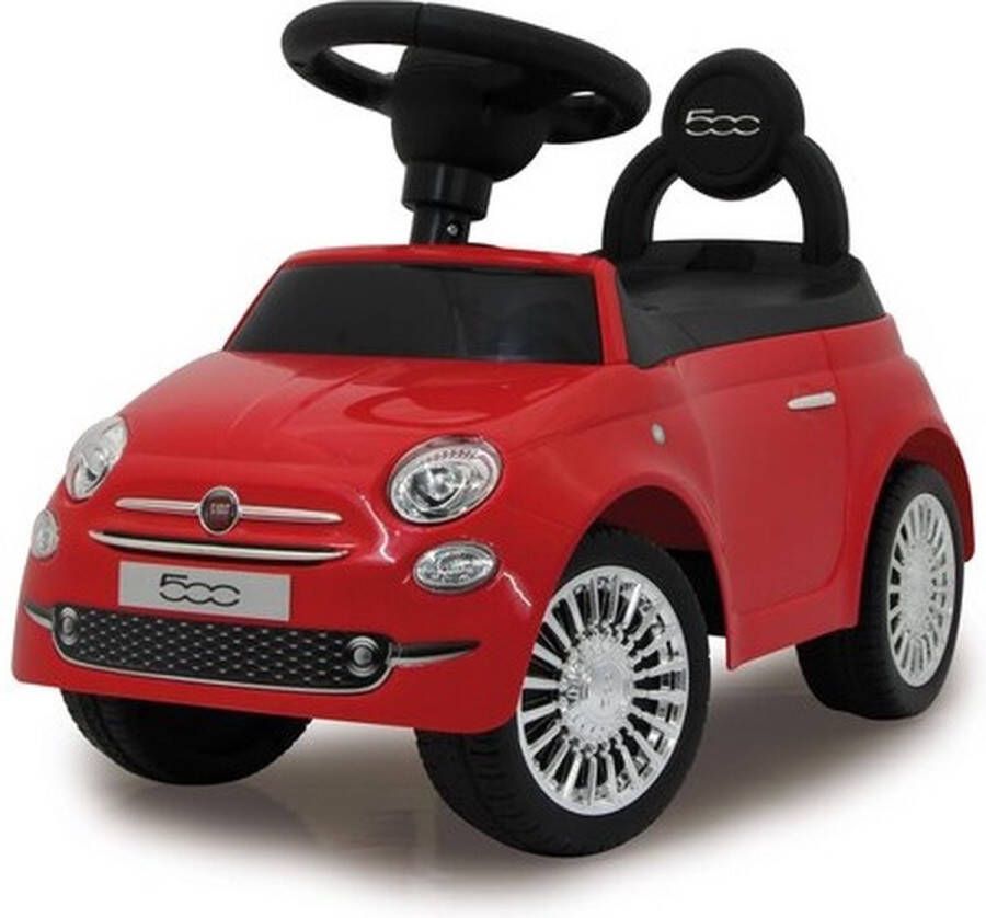 Cabino Loopauto Loopwagen Fiat 500 Met Muziekfunctie Rood