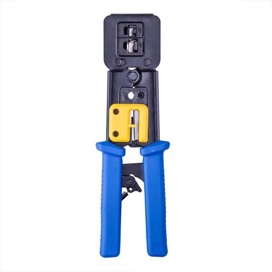 Gembird Cablexpert Universele modulaire krimptang RJ11 RJ12 RJ45 met doorsteekmontage
