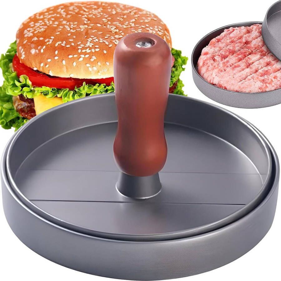 Cacious Hamburgerpers Hamburger Maker Hamburger Press BBQ Accessoires Voor de Perfecte Hamburger Burger Press