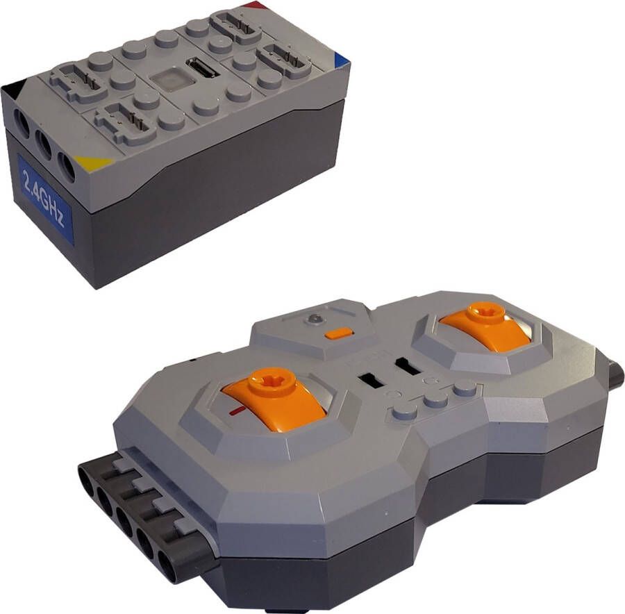 CADA JV8011 + JV1010 2.4GHz Afstandsbediening met accubox ontvanger RC Controller with battery box receiver Compatibel met de bekende merken Motoren accu afstandsbediening