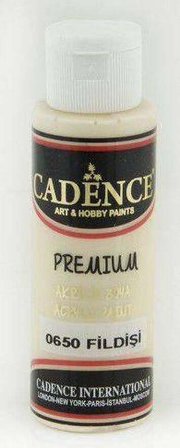 Cadence Premium acrylverf (semi mat) Ivoor 01 003 0650 70 ml