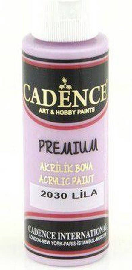 Cadence Premium acrylverf (semi mat) Lila 01 003 2030 0070 70 ml