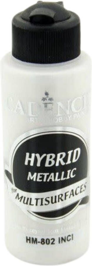 Cadence Hybride metallic acrylverf (semi mat) Parel 01 008 0802 0120 120 ml