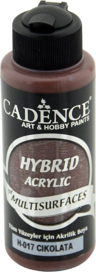 Cadence Hybride acrylverf (semi mat) Chocolade 01 001 0017 0120 120 ml