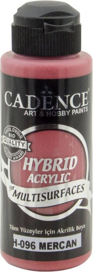 Cadence Hybride acrylverf (semi mat) Koraal 001 0096 120 ml