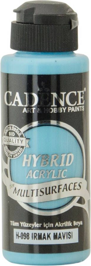 Cadence Acrylverf Multisurface Paint River Blue Hybrid Acrylic 120 ml
