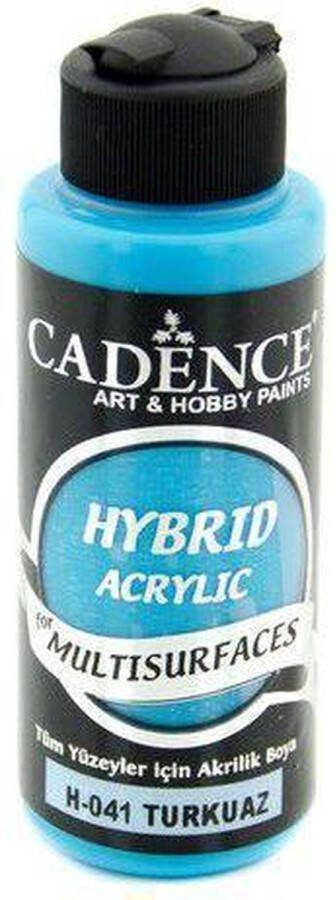Cadence Acrylverf Multisurface Paint Turquoise Hybrid 120 ml