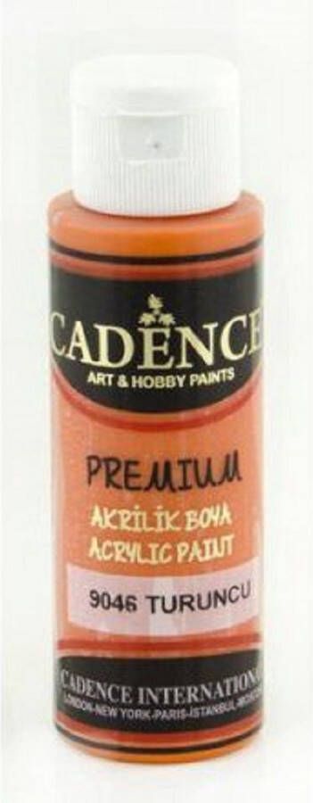 Cadence Premium acrylverf (semi mat) Oranje 01 003 9046 0070 70 ml