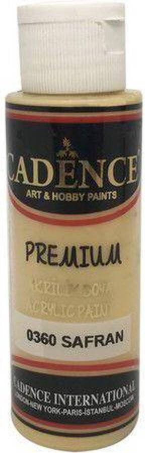 Cadence Premium acrylverf (semi mat) Saffraan 01 003 0360 70 ml