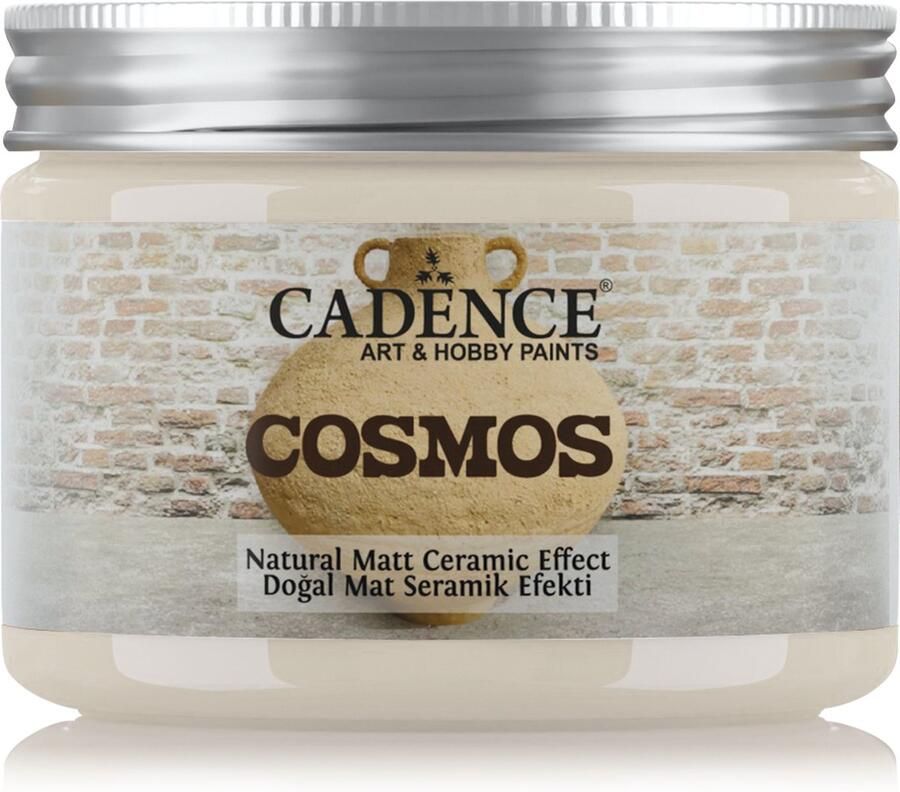 Cadence Cosmos Naturel Matt Keramiek Verf 150 ml Ecru