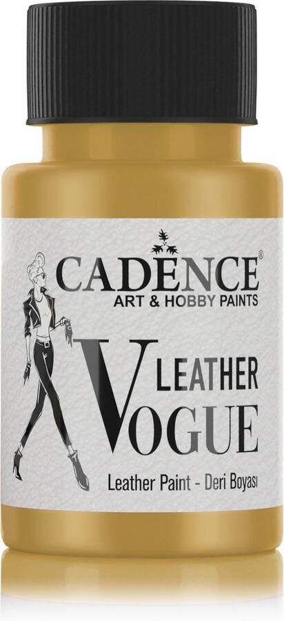 Cadence Leather Vogue Leer Verf 50 ml LVM-04 Metallic Gold
