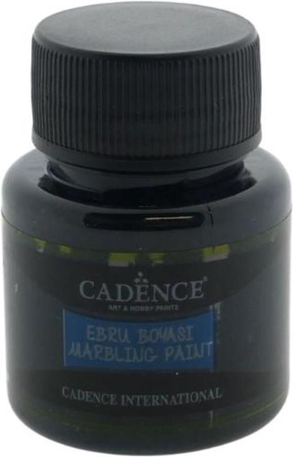 Cadence Marbling Verf 45 ml Zwart