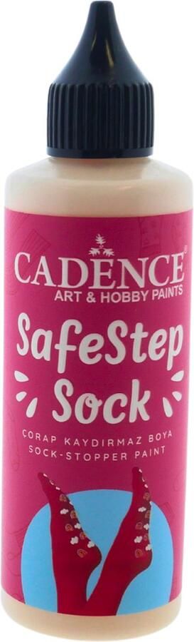 Cadence SafeStep Sock-Stop Anti-Slip Verf Pink
