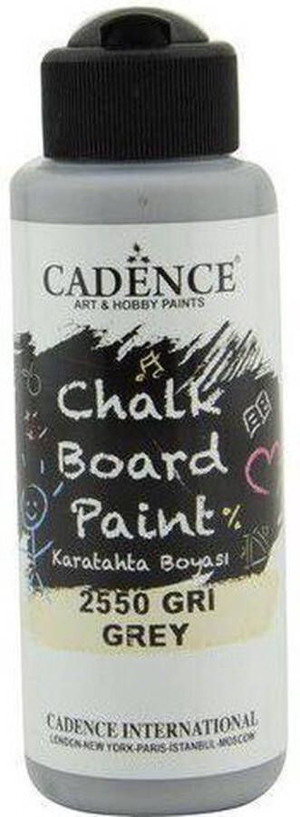 Cadence Chalkboard verf Grijs 01 006 2550 120 ml