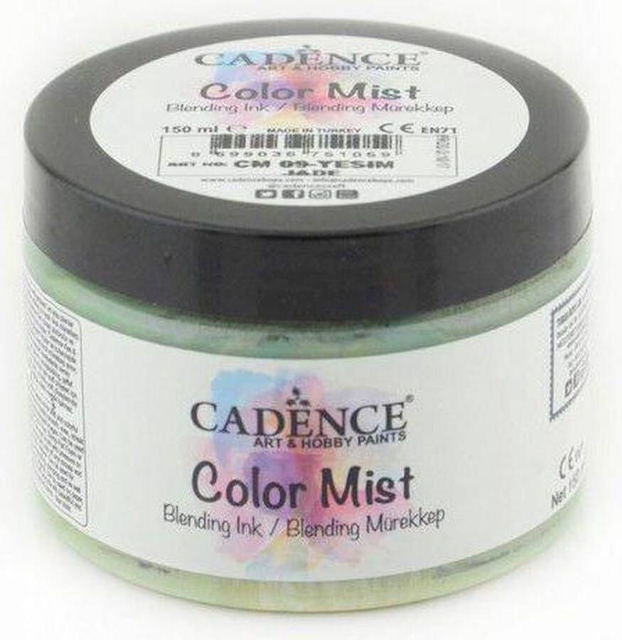 Cadence Color Mist Bending Inkt verf Jade 01 073 0009 0150 150 ml