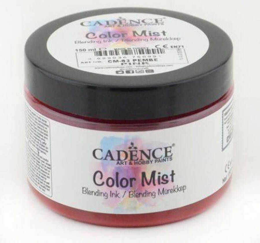 Cadence Color Mist Bending Inkt verf Roze 01 073 0003 0150 150 ml
