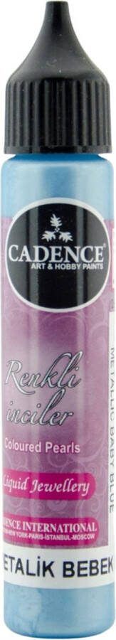 Cadence Colored Pearls 25 ml Metallic Baby Blue