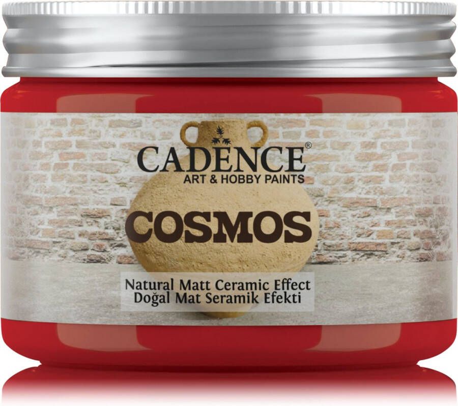 Cadence Cosmos Naturel Matt Keramiek Verf 150 ml Candy Apple