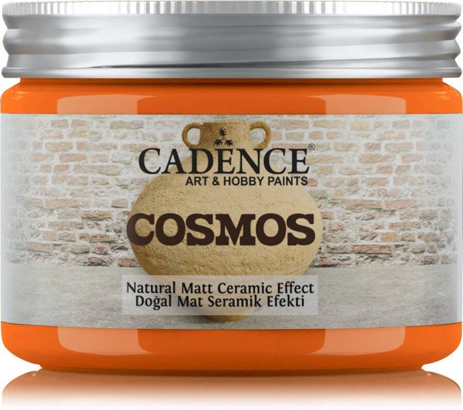 Cadence Cosmos Naturel Matt Keramiek Verf 150 ml Orange