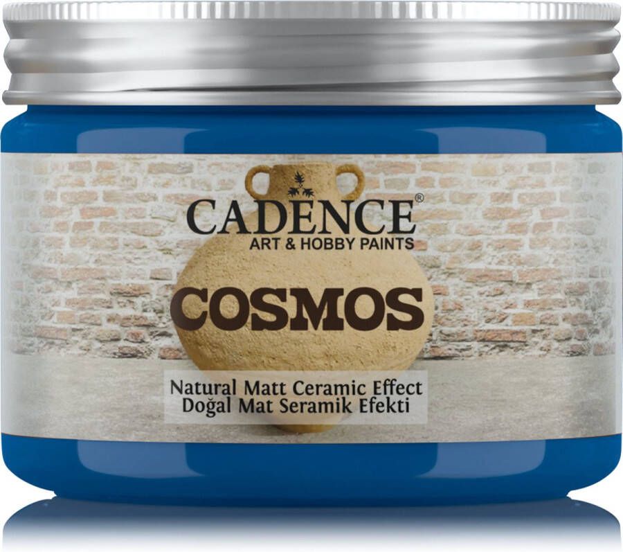 Cadence Cosmos Naturel Matt Keramiek Verf 150 ml Royal Blue