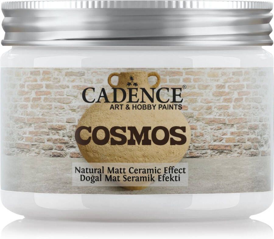 Cadence Cosmos Naturel Matt Keramiek Verf 150 ml White