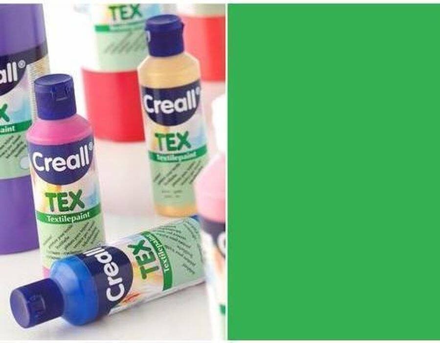 Cadence Creall Tex textielverf groen 1 Fles 80 Mililiter 90717