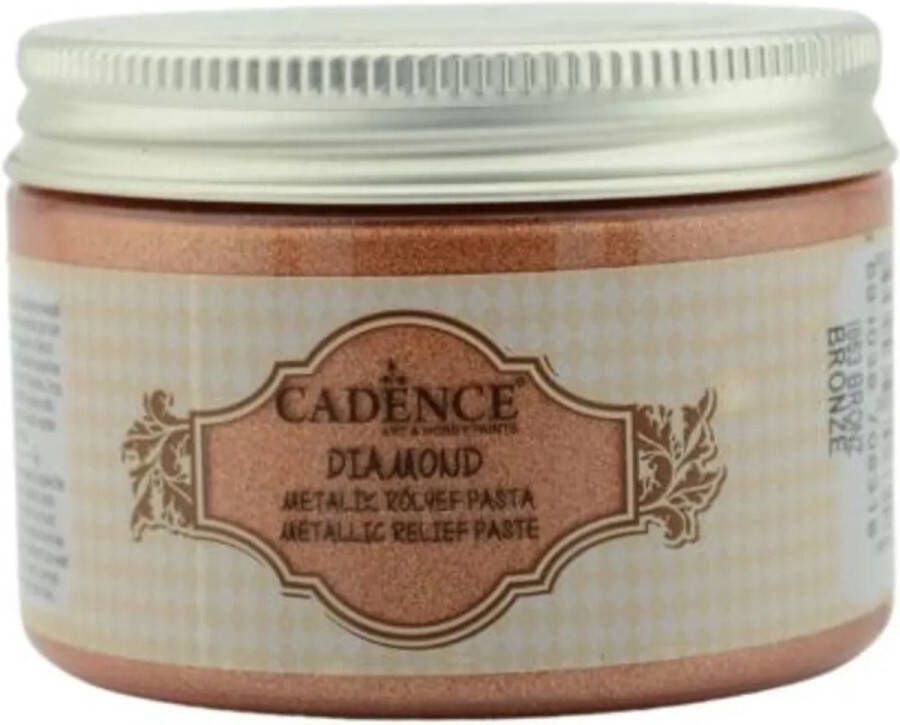 Cadence Diamond Relief Pasta 150 ml Brons