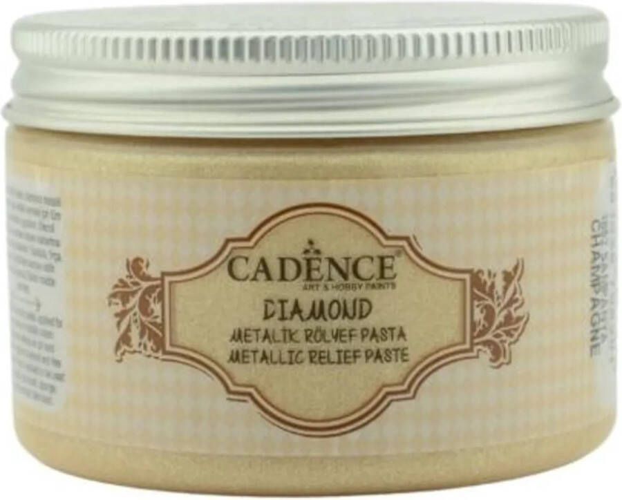 Cadence Diamond Relief Pasta 150 ml Champagne