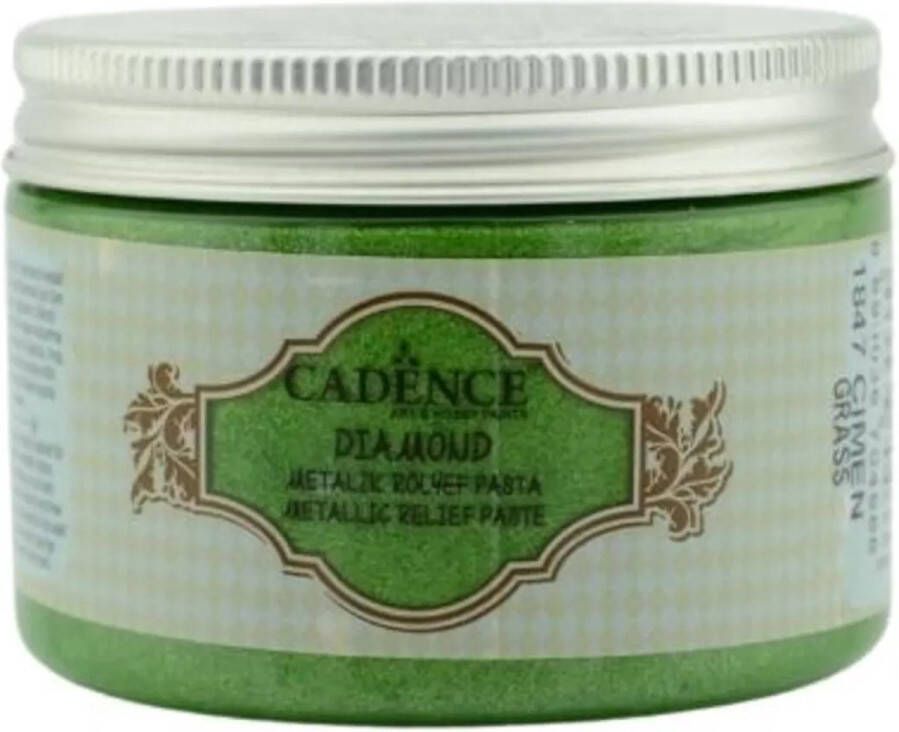 Cadence Diamond Relief Pasta 150 ml Grasgroen