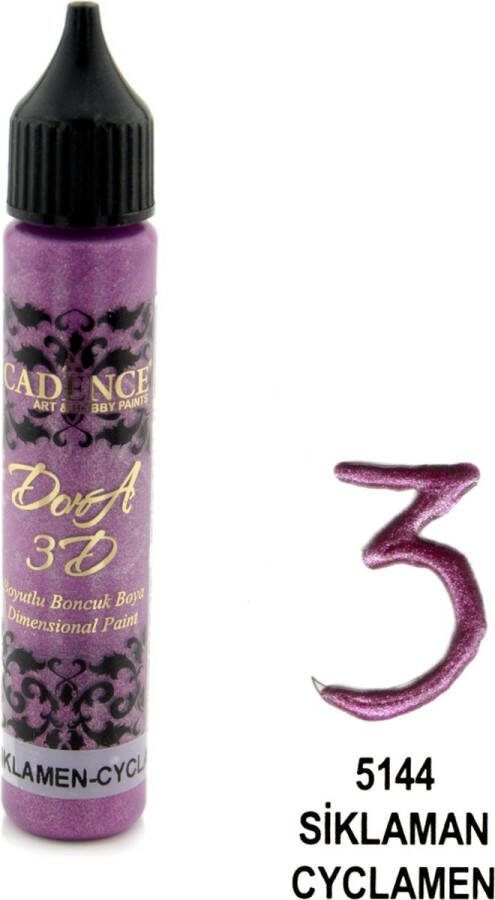 Cadence Dora 3D Metallic Dimensional Verf 25 ml Cyclaam