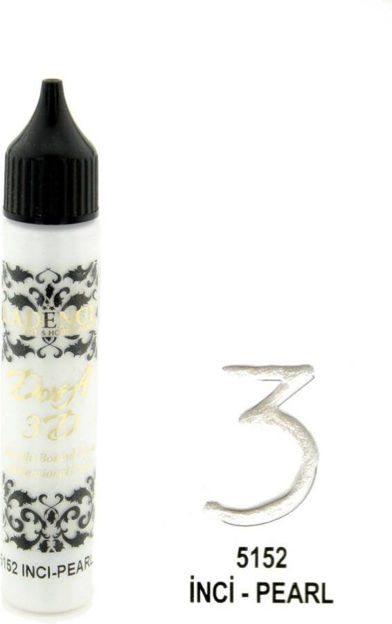 Cadence Dora 3D Metallic Dimensional Verf 25 ml Parelmoer