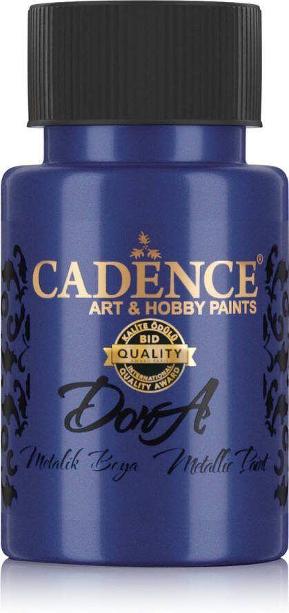 Cadence Dora Acrylverf Metallic 50 ml Island Blue