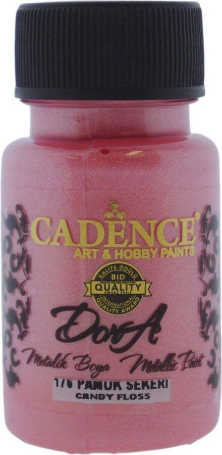 Cadence Dora Acrylverf Metallic 50 ml Lichtbruin