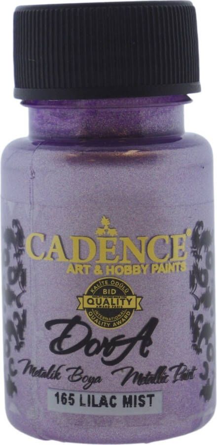 Cadence Dora Acrylverf Metallic 50 ml Lila Mist