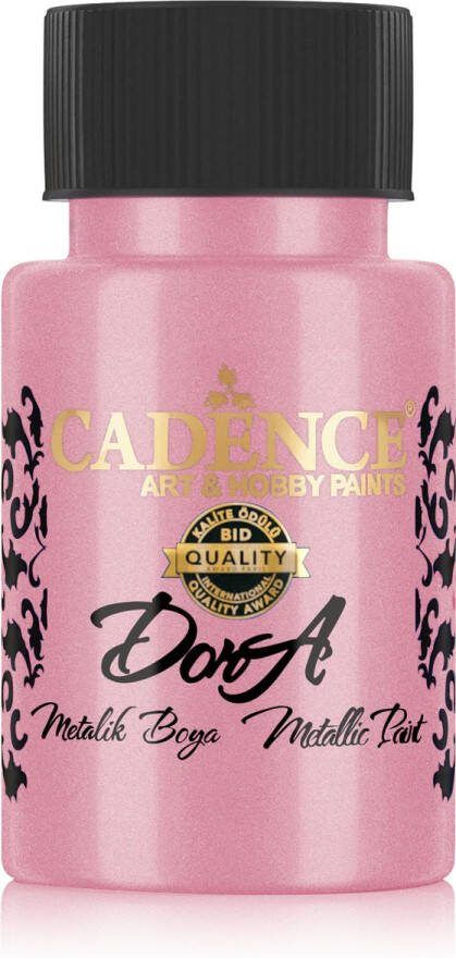 Cadence Dora Acrylverf Metallic 50 ml Prim Rose