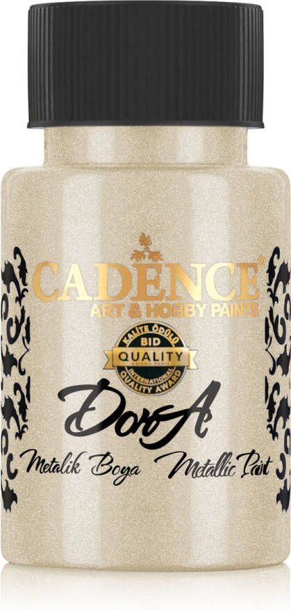 Cadence Dora Acrylverf Metallic 50 ml Silver Gold