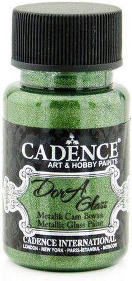 Cadence Dora Glas & Porselein verf Metallic Dora groen 01 013 3135 0050 50 ml