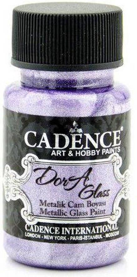 Cadence Dora Glas & Porselein verf Metallic Lilac Mist 01 013 3165 0050 50 ml