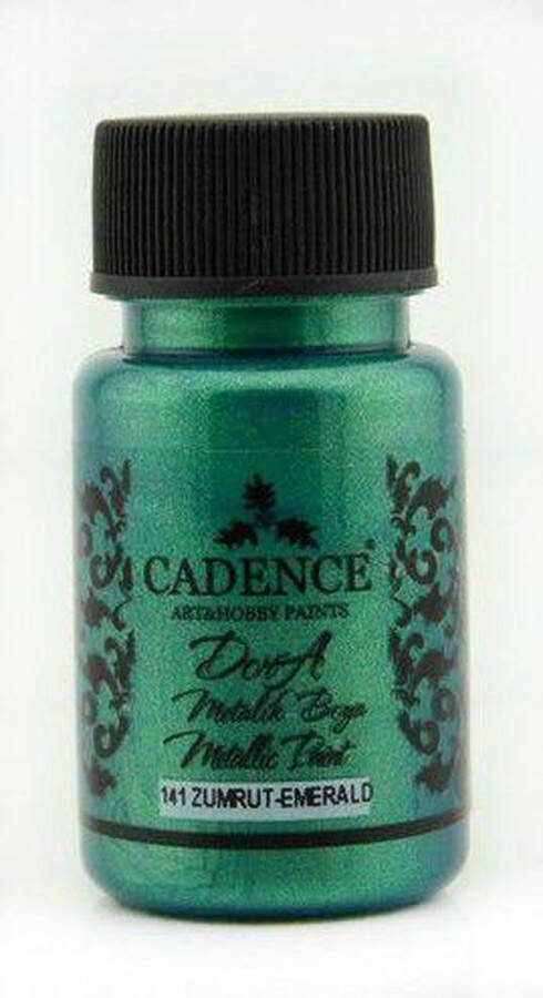 Cadence Dora metallic verf Emerald groen 01 011 0141 50 ml