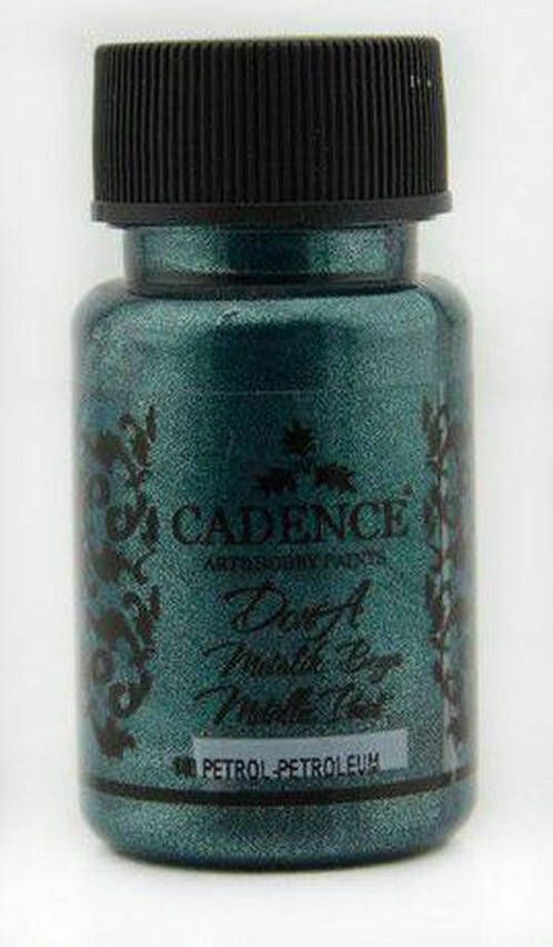 Cadence Dora metallic verf Petrolium 01 011 0140 50 ml