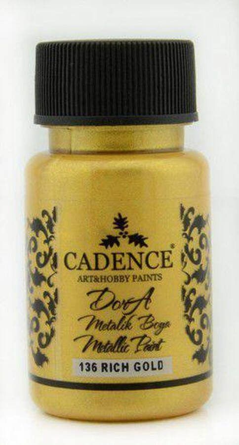 Cadence Dora metallic verf Rich gold 01 011 0136 50 ml