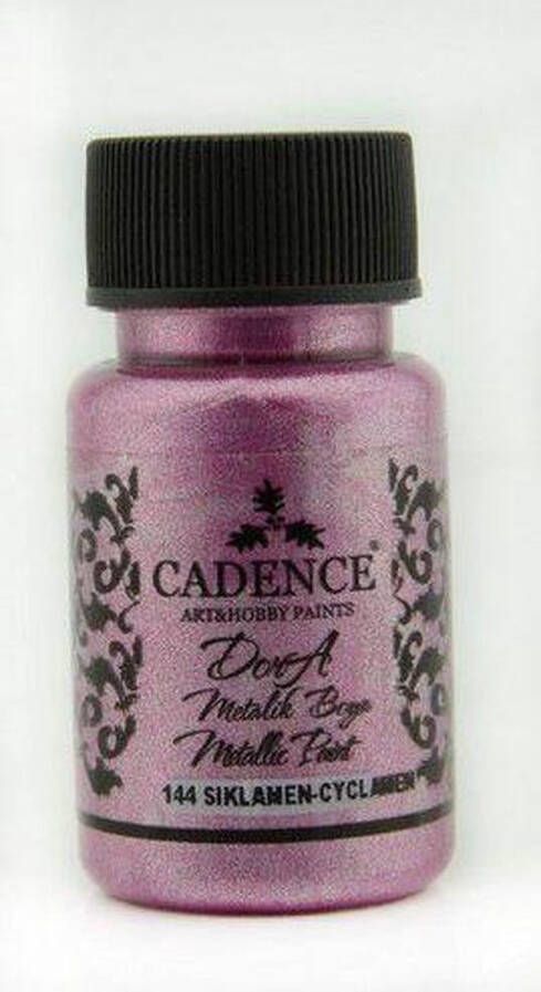 Cadence Dora metallic verf cyclaam roze 01 011 0144 50 ml