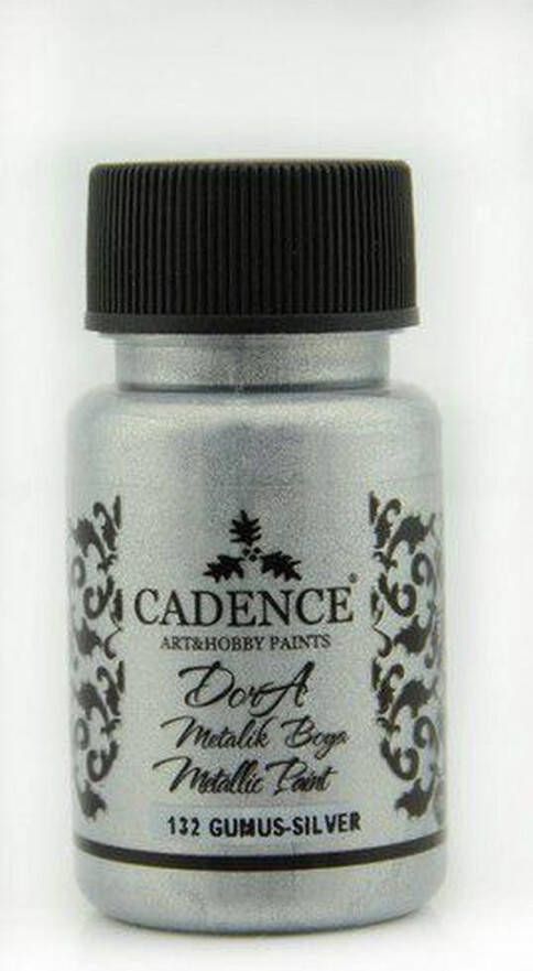 Cadence Dora metallic verf Zilver 01 011 0132 0050 50 ml