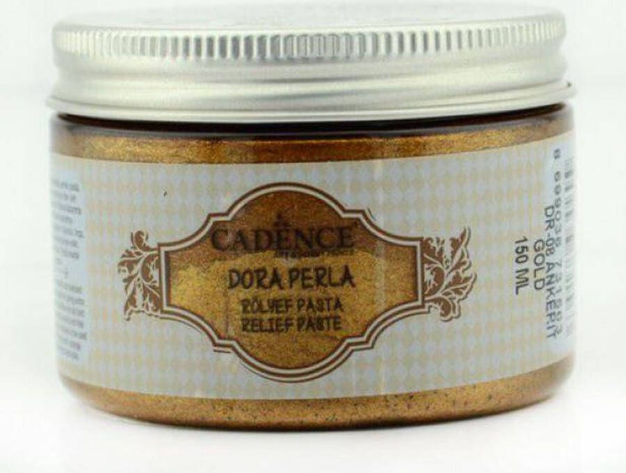 Cadence Dora Perla Met. Relief Pasta Ankerit Gold 01 083 0008 0150 150 ml